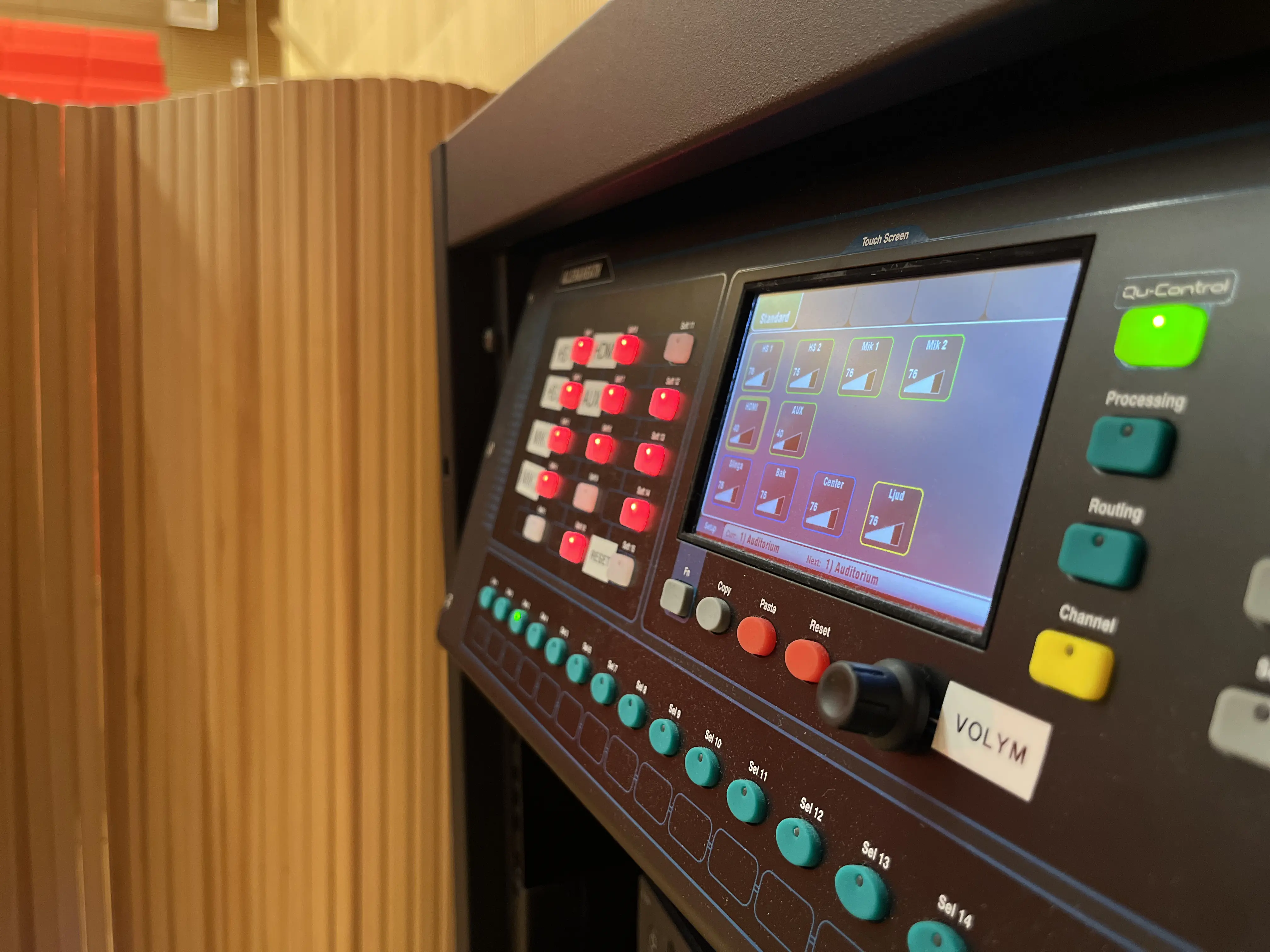 Modern teknik i Auditoriet